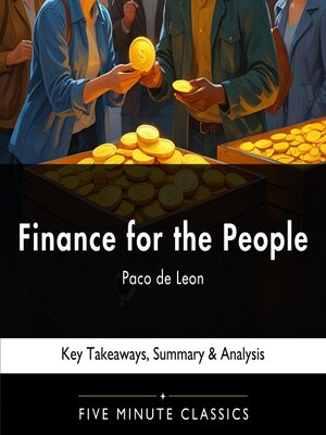 cover image of Finance for the People by Paco de Leon